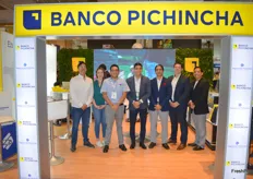 The team from Banco Pichincha who provide financial services to Ecuador's banana sector.